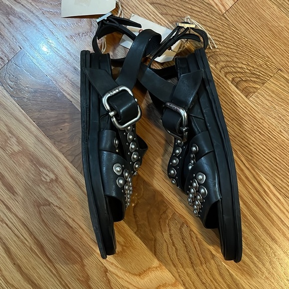 A.S. 98 Nyx Studded Sandals Size 7 NWT - Picture 8 of 16